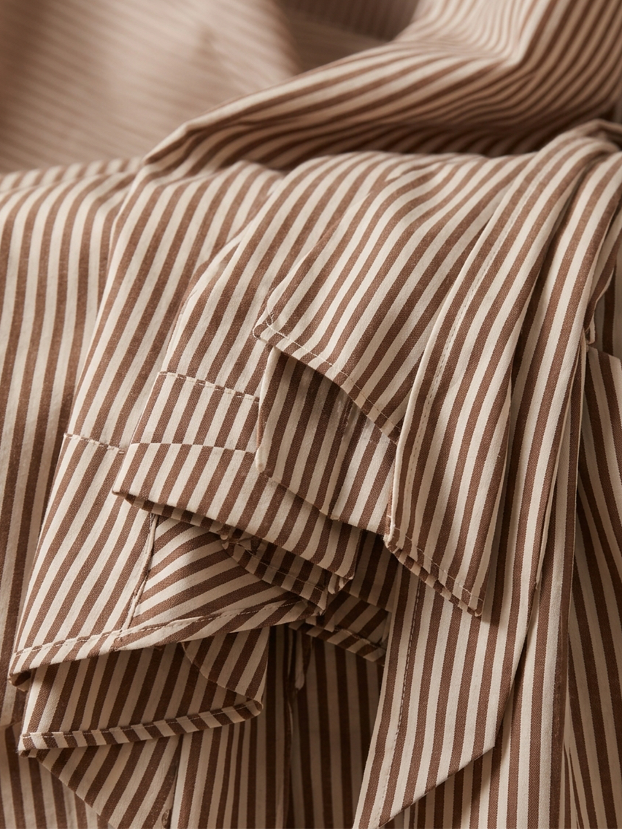 Tullia — Blusa in cotone a righe
